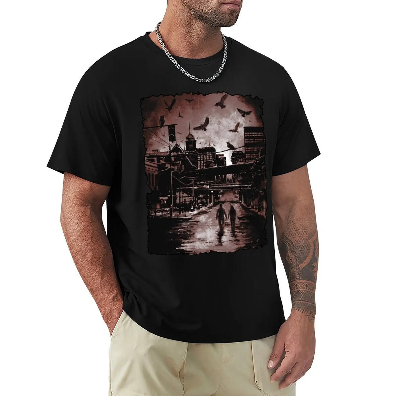 

Requiem Art: Blood and Smoke: The Strix Chronicle T-Shirt T-shirts oversize affliction shirts mens graphic t-shirts anime