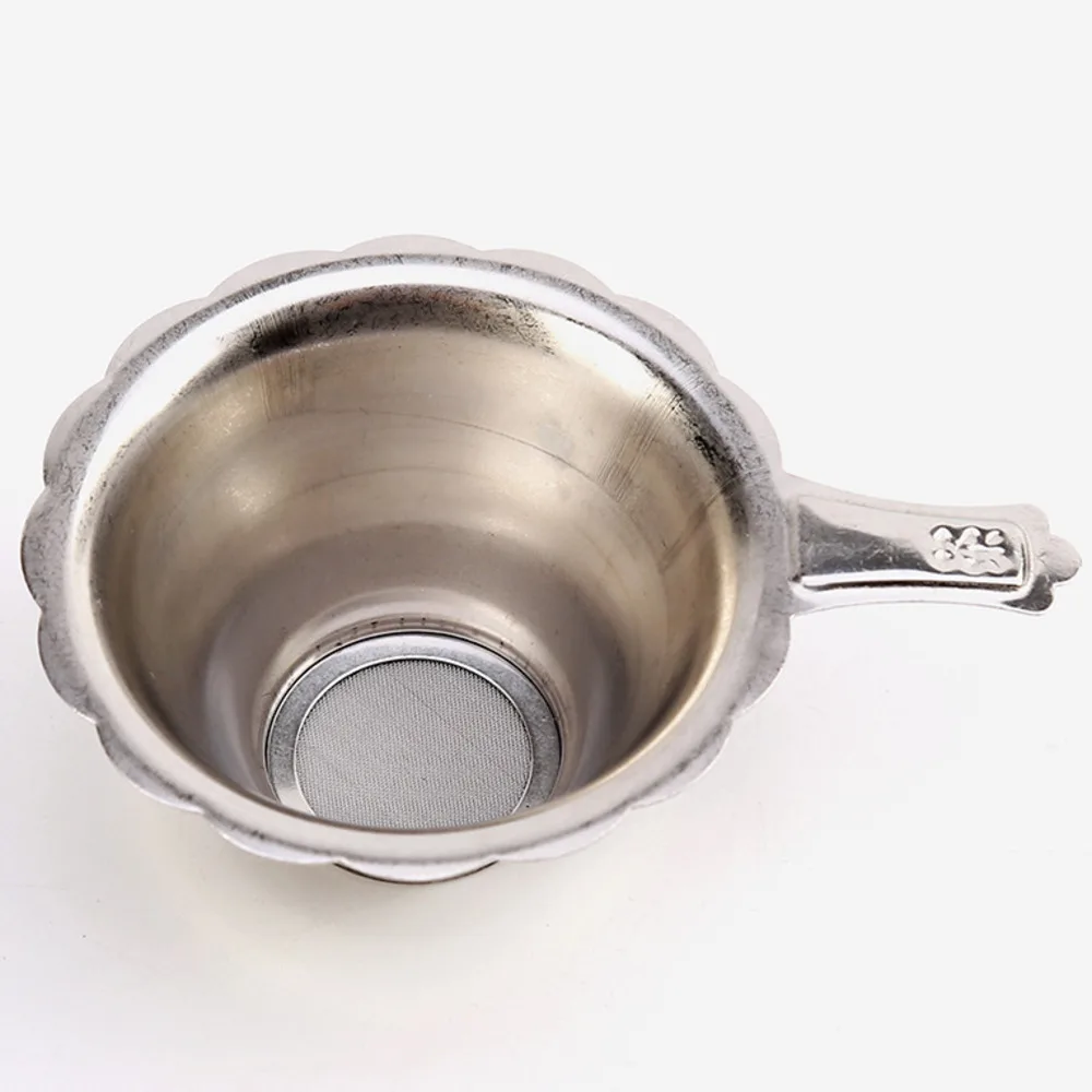 1 piece stainless steel tea strainer filter screen tea residue screen ...