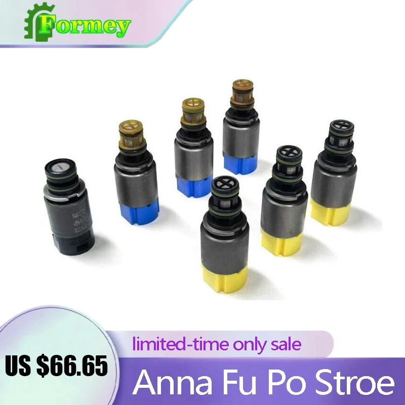 

OEM ZF 6HP19 6HP26 Solenoid kit Transmission solenoid valve 7 PCS/SET 1068298044 suitable for BMW 128i X5 X4 and Audi S4-S8 A4
