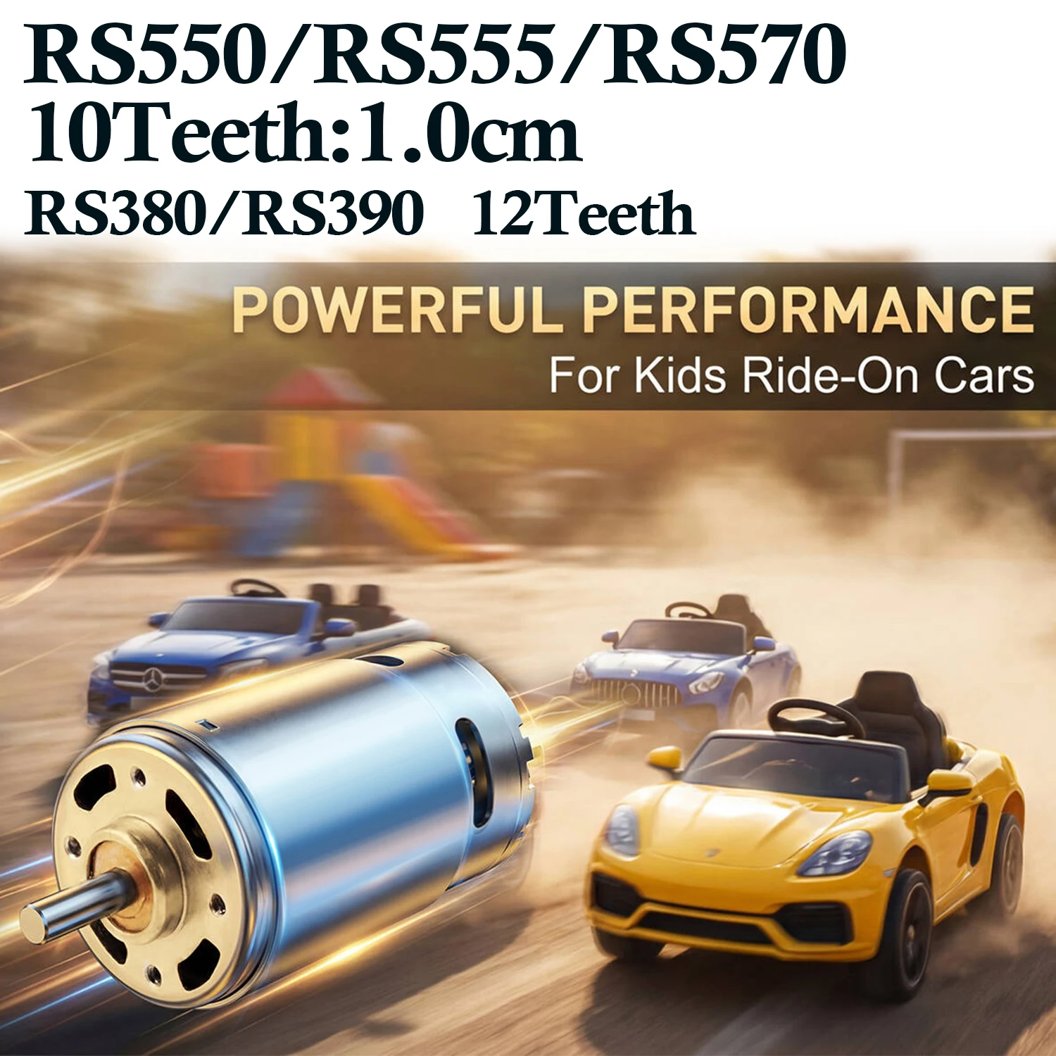 Children's electric car DC motor, kid's ride on toys car high speed motor,DL 550 High-power motor 570 35000rpm engine