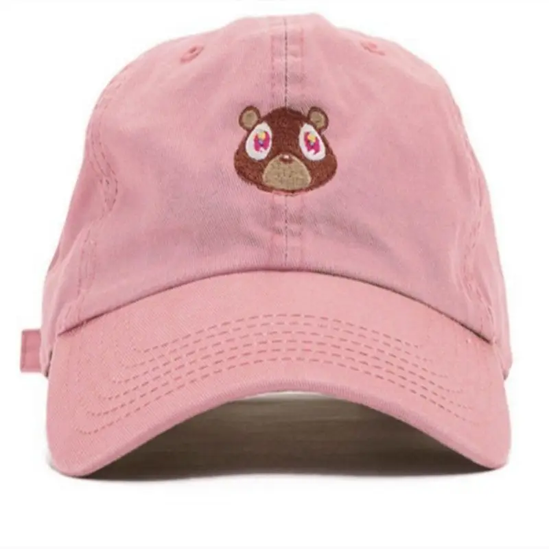 Kanye West Ye Bear قبعة بيسبول جميلة للرجال والنساء ، Snapback للجنسين ، إصدار حصري ، قبعة بنمط الهيب هوب المثير ، الصيف