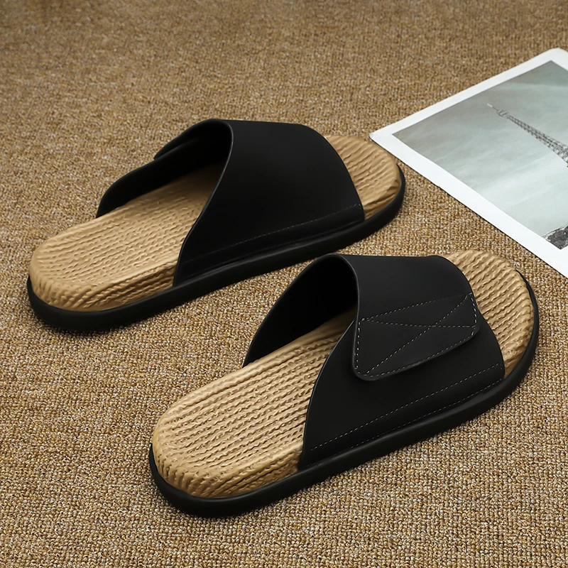 

Мужские мягкие, удобные тапочки Relax Cloud, нескользящие тапочки, легко чистящиеся, душевые, плавательные, пляжные, домашние и уличные горки