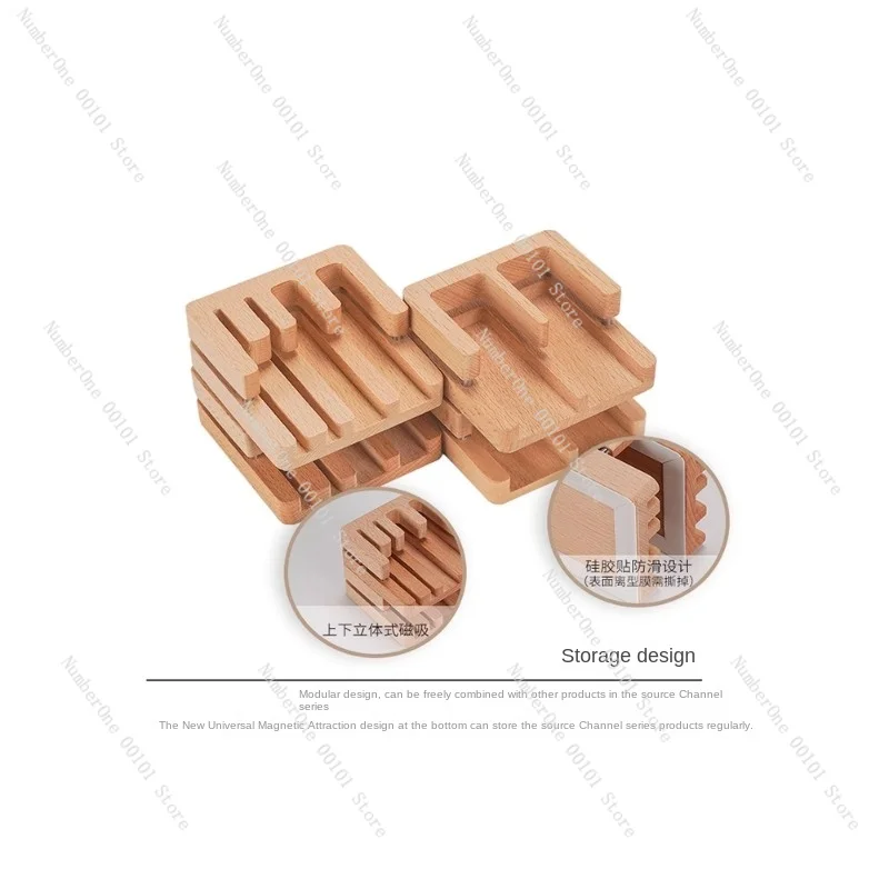 Box Card Adhesive Sandpaper Storage Module Hand-Made Model Tool Sponge Abrasive Paper Storage Modular Base