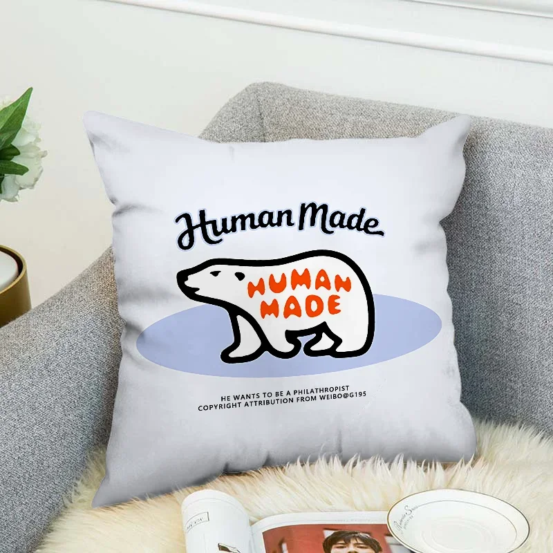 H-human Made Pillowcase Cushion Cover 40*40 Cushions Home Decor Decorative Pillow Covers for Sofa Car Decoration Pilow Cases