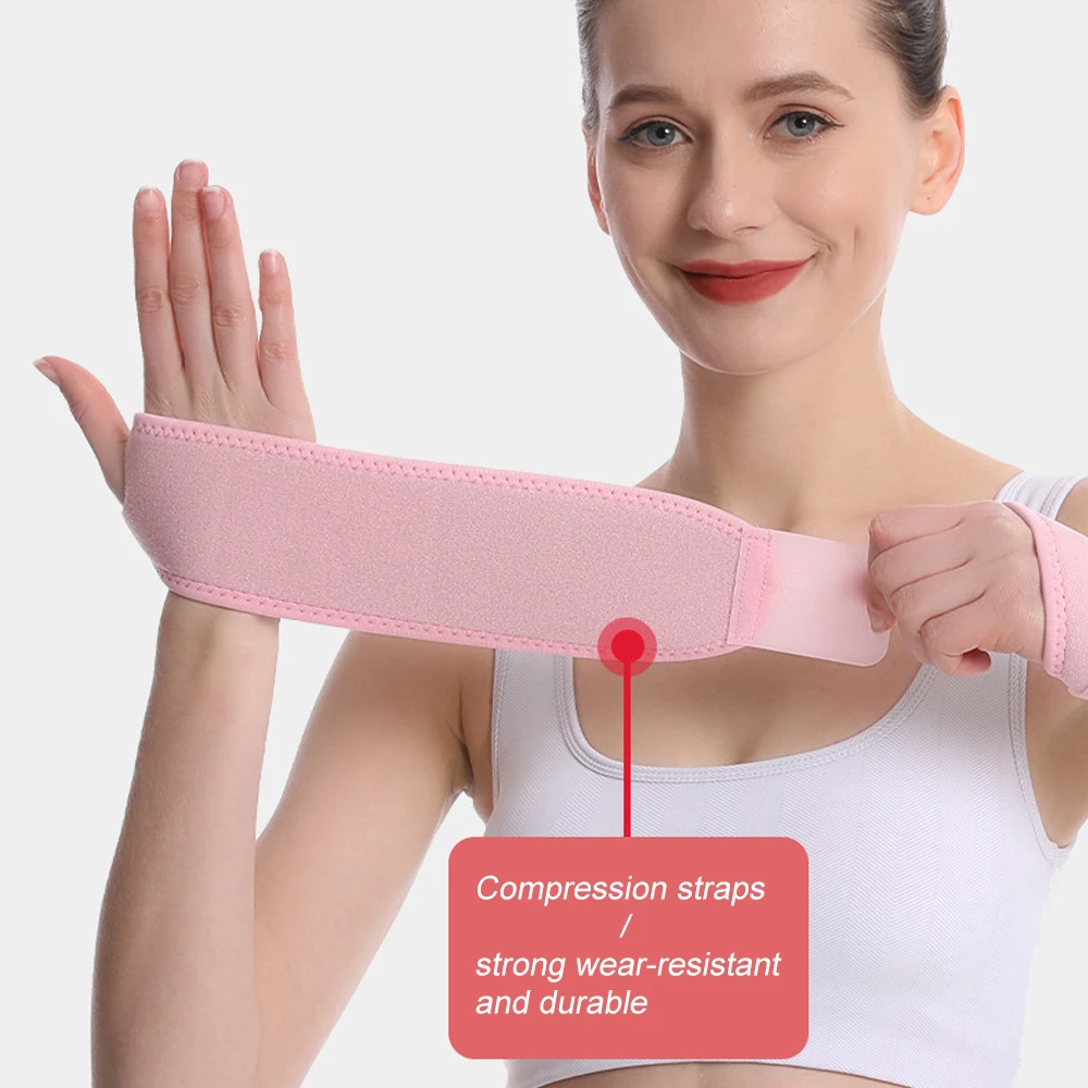 1Pcs Profession Wrist Support Brace for Women Men,Adjustable Wrist Strap Reversible Wrist Brace for Carpal Tunnel,Arthritis,RSI