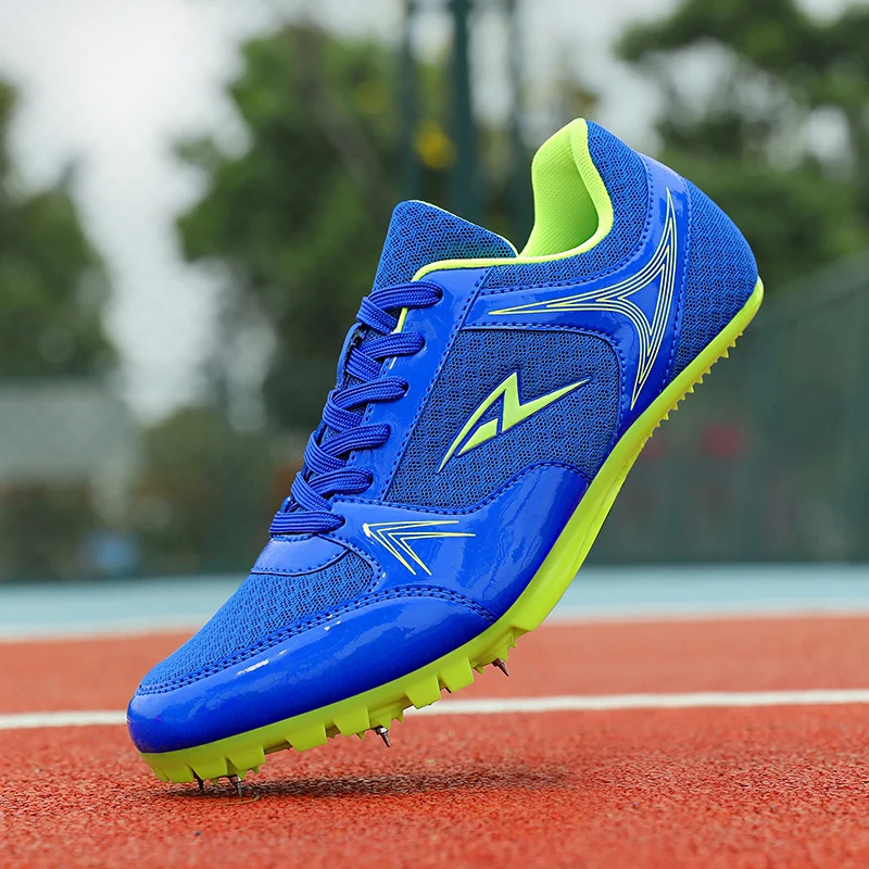 

New Men's Track Shoes 2025 Training Match Athletics Spikes for Men Outdoor Breathable Sprinting Spikes Shoes Man track chaussure