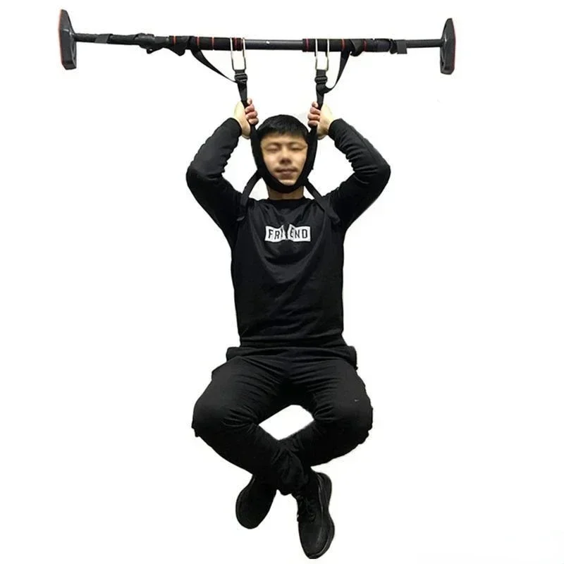 Tractor Cervical Traction Belt Adjustable Cervical Neck Stretcher Suspension Spine Horizontal Bar Massager Brace