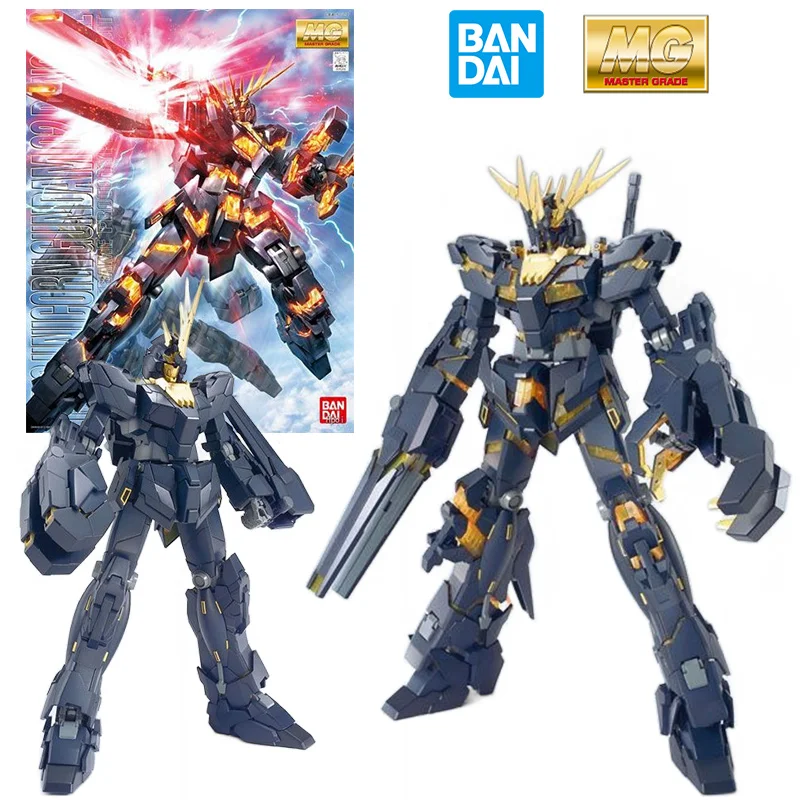 

Bandai MG 1/100 Unicorn Gundam 02 Banshee Norn 20Cm Gundam Uc Anime Original Action Figure Model Assemble Toy Gift Collection