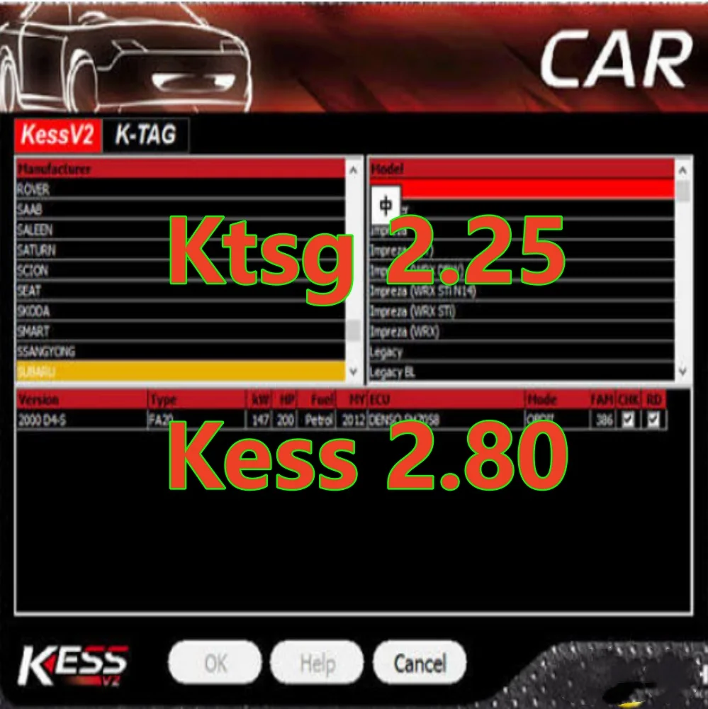 2026 Official ECU Programming Kit: KSuite 2.80 + KTag V2.25 + KESS V2 V5.017 w/ RSA Autofix | OBD2 Diagnostics & Tuning Tools