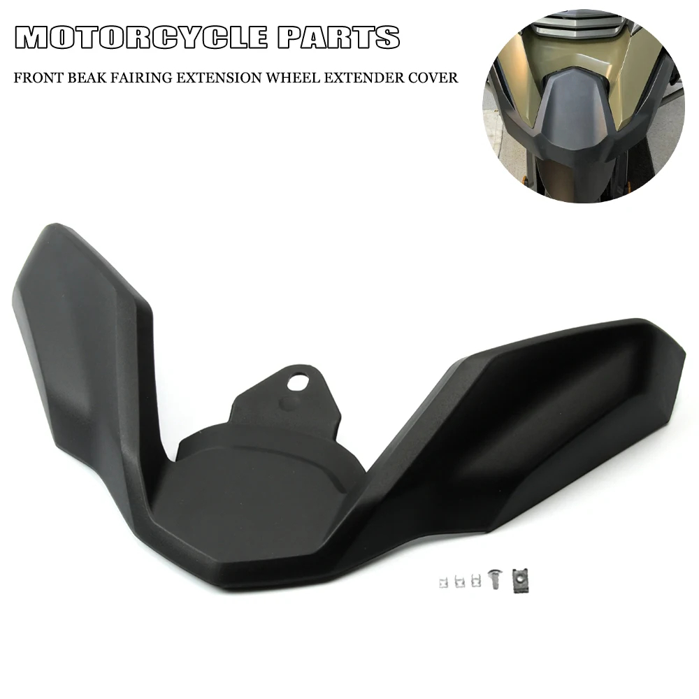 

For BMW R1250GS R1200GS LC ADV R 1250 GS Adventure LC 2018-20 2021 Motorcycle Front Beak Fairing Extension Wheel Extender Cover