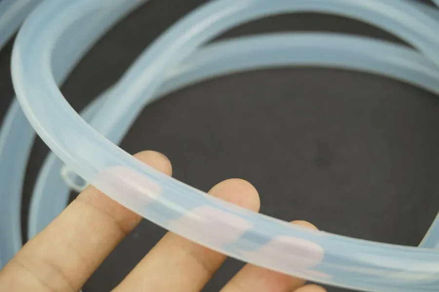 2 Meters Transparent Food Grade Silicone tube 8MM ID x 12MMOD Flexible Garden Rubber hose Aquarium Soft Tubing Hose