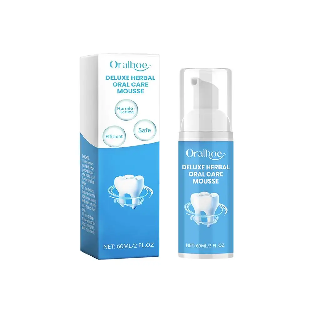 Pasta de dientes blanqueadora, removedor de placa Dental, brillo de aliento fresco, prevención de la Periodontitis, cuidado Dental, 60ml