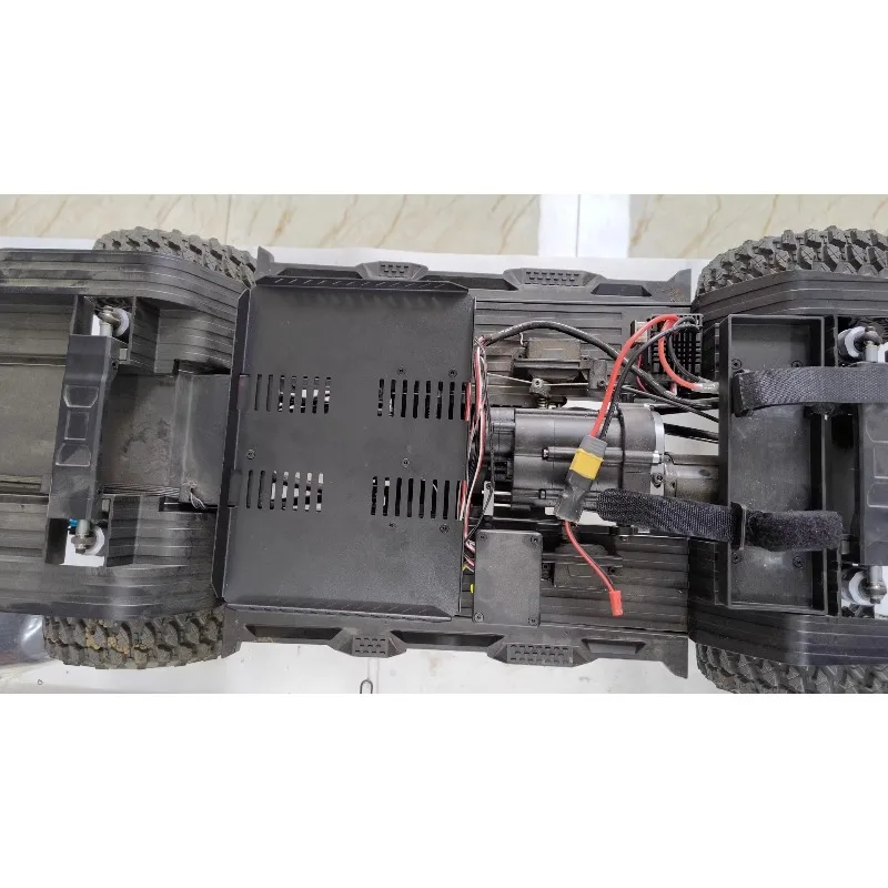 

CK5812 1/10 RC Crawler Rear Metal Battery Tray Box Direct Fit Upgrade No Modification Needed Aluminum Alloy Accessories