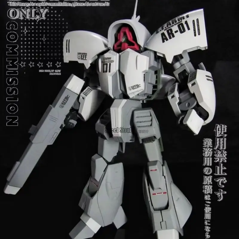 

012 HG 1/144 New Xw Model Assembly Model Kit Nrx-044 Asshimar White Pumpkin Pie Warrior Action Figures Robot Plastic Toy