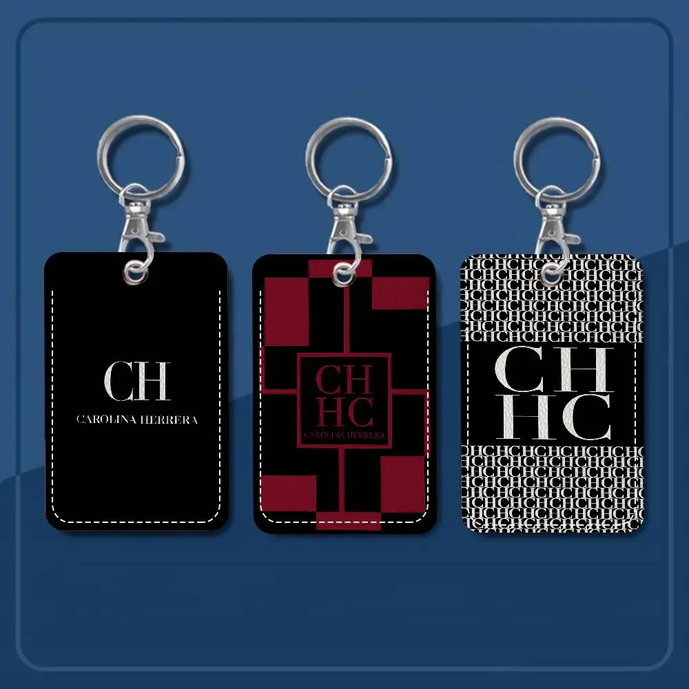 

Модные брелоки-картхолдеры C-CarolinaS H-HerreraS для банковских, автобусных, идентификационных и кредитных карт