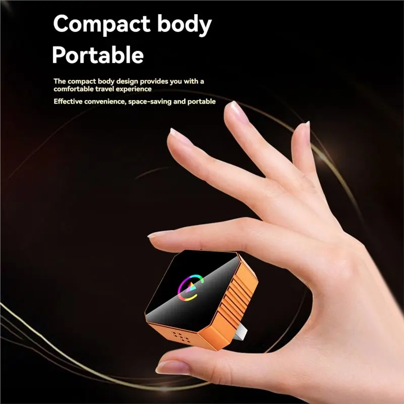 AA60-2In1 Wireless Carplay Adapter Android AUTO Smart AI Box Wifi & Bluetooth5.0+Voice Control Wired To Wireless Carplay