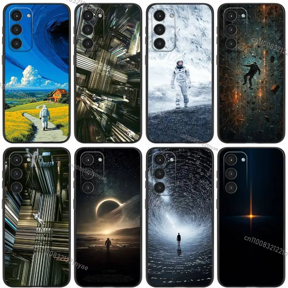 FILM I-Interstellar movie Phone Case For Samsung Galaxy A20,21s,22,31,32,52,53,72,73,80,91 Soft Liquid Silicone Black Cover