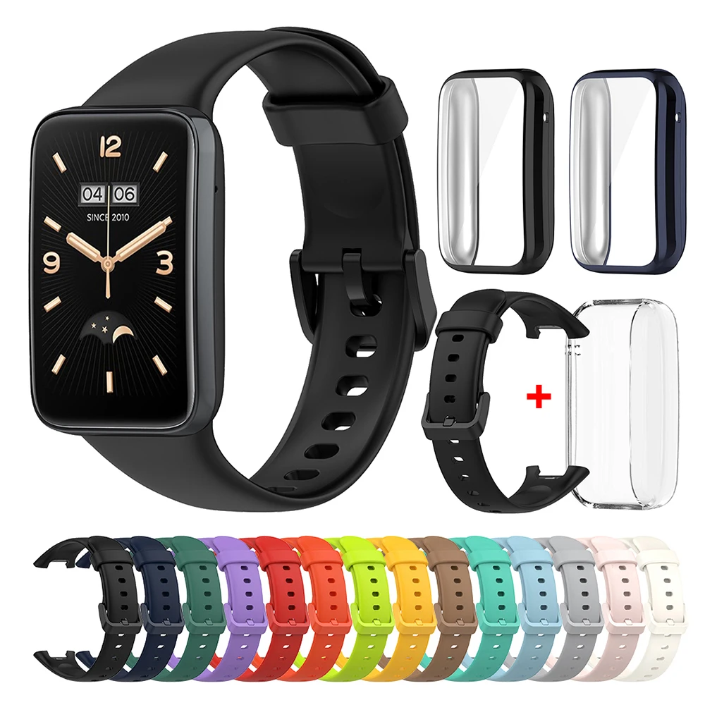 TPU-Armband + Schutzhülle für Xiaomi Mi Band 7 Pro Armband-Armband – Detail 2