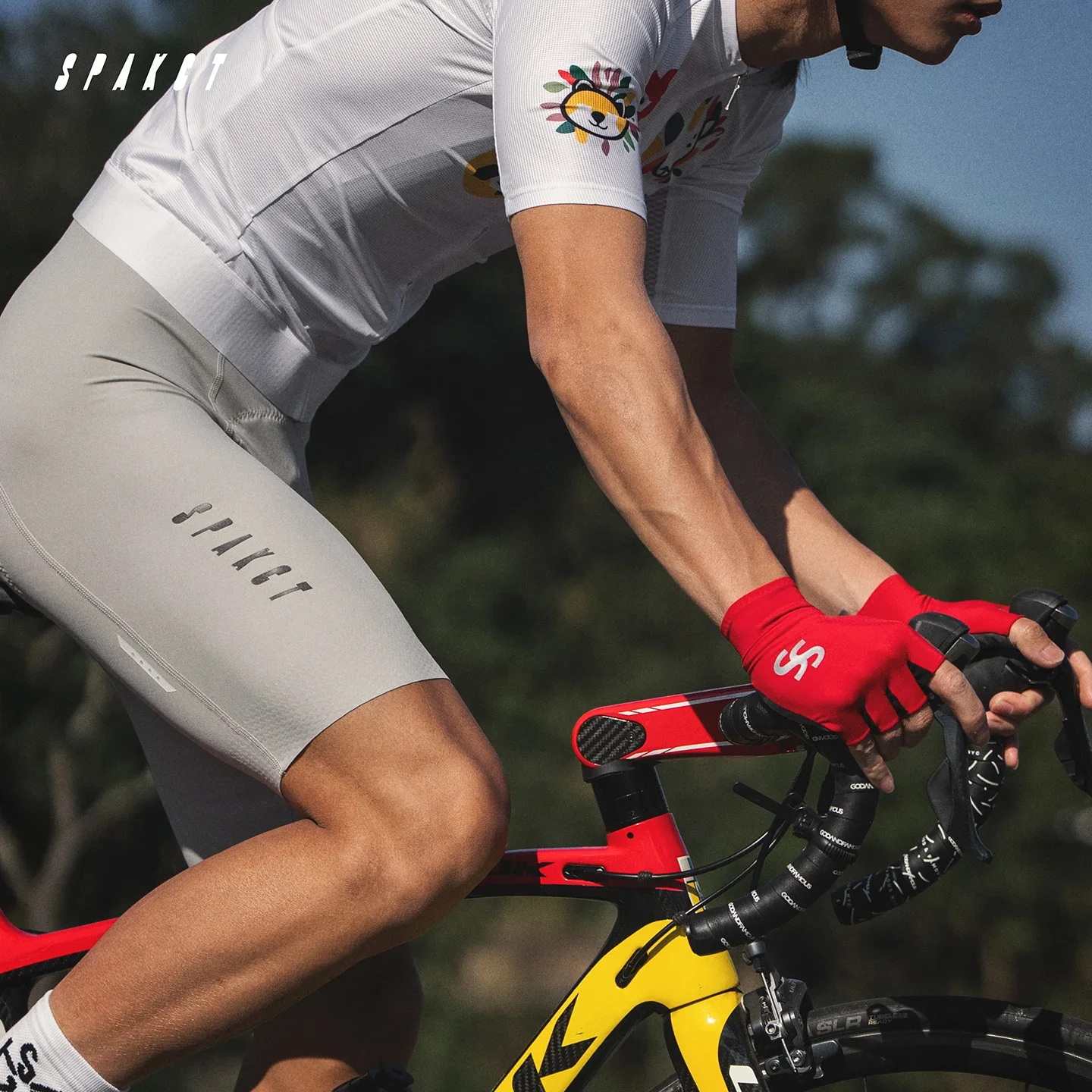 

Men's professional cycling shorts SPAKCT, part of the summer heron series, suitable for road cycling and long-distance mountain