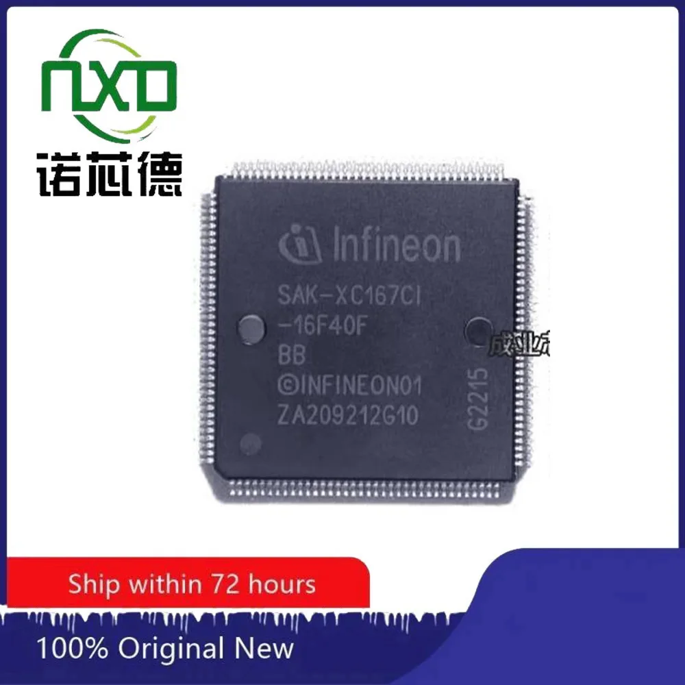 

SAK-XC167CI-16F40F BB QFP144 Microcontroller chip 100% Brand new original