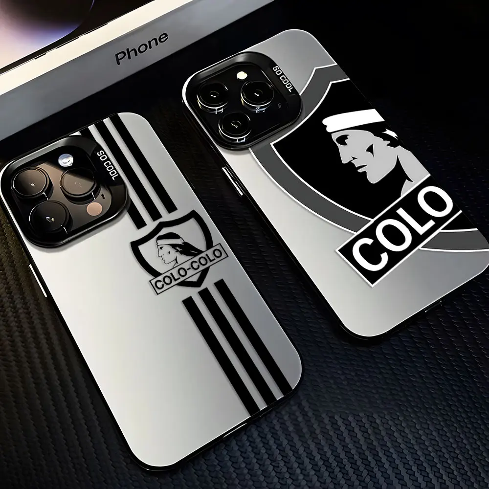 Capa de telefone para novo clube social y deportivo colo iphone 17 16e 16 15 14 13 12 11 mini pro max x xr 8 7 air plus anti capa traseira