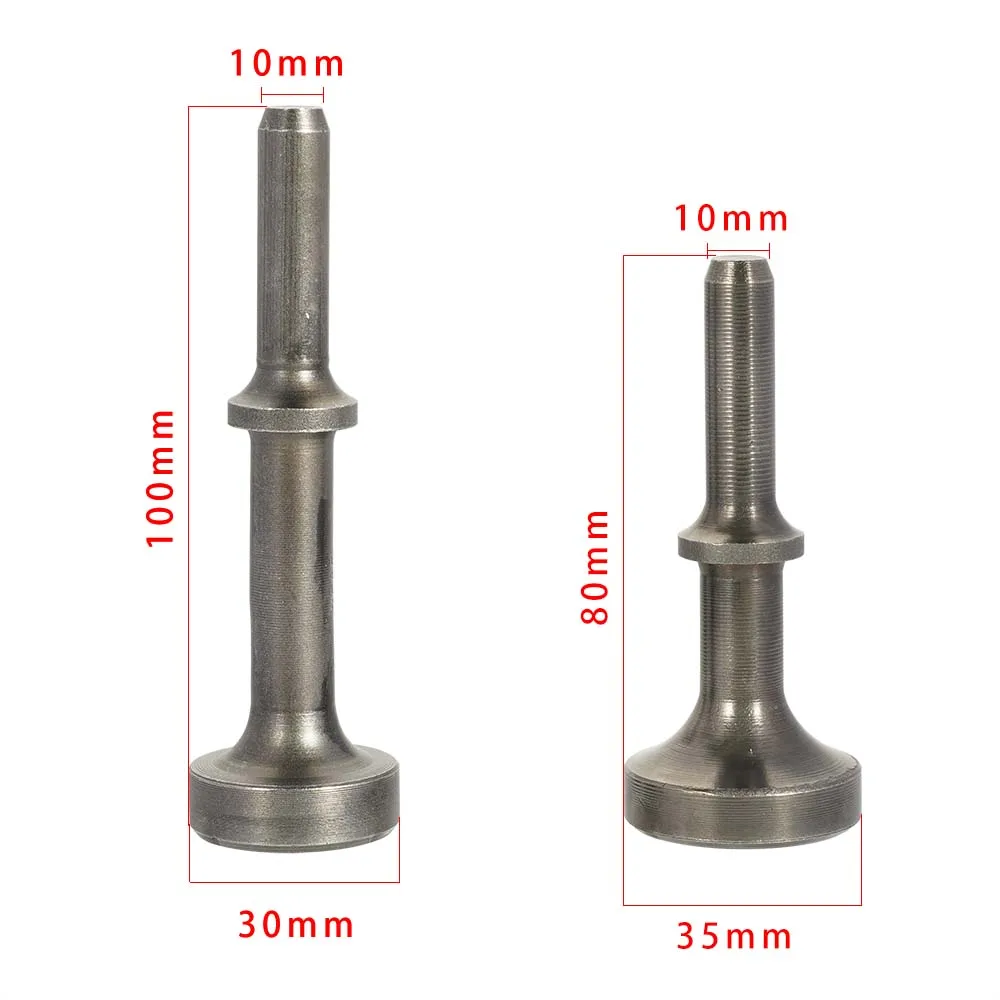Imagem -05 - Martelo Air Hammer Power Tool Bit Grupo Aço Smoothing Derivações Pneumáticas Comprimento Estendido Reparação Automóvel 80 mm 100 mm 1pc pá