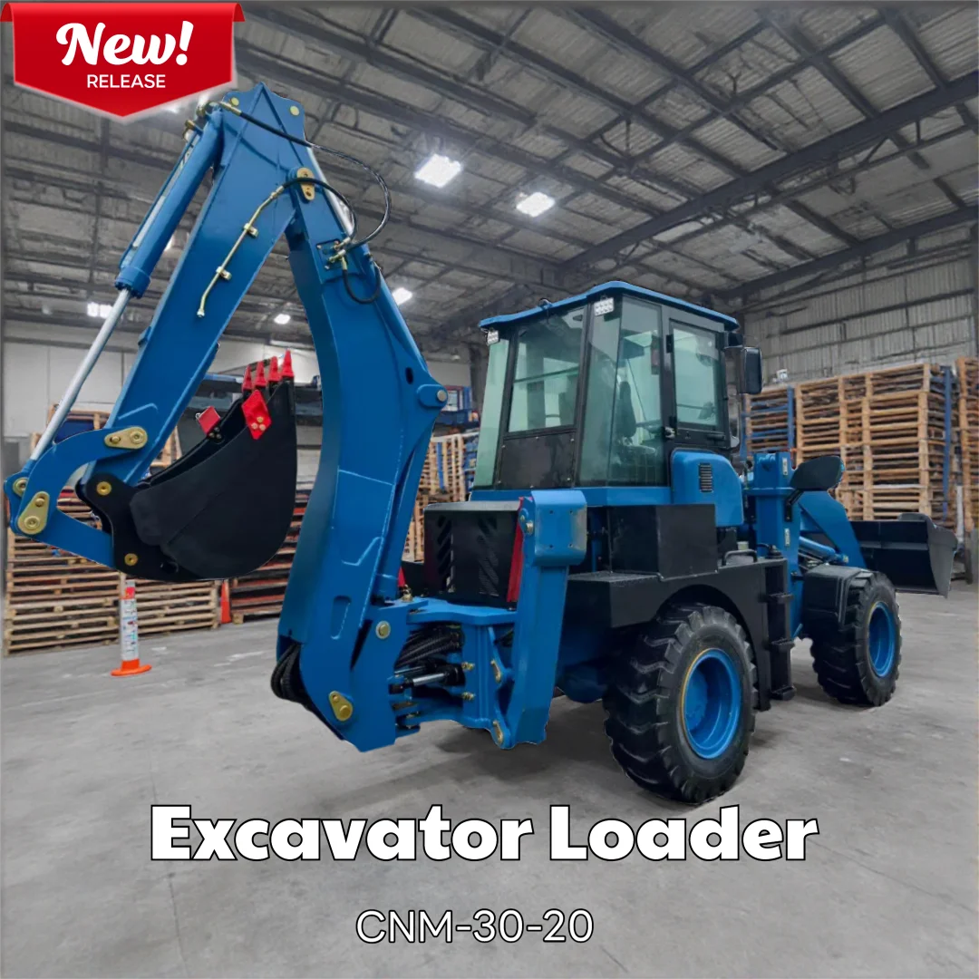 

Экскаватор-погрузчик CNMC: высокопроизводительный, настраиваемый, с сертификатами EPA и CE, для сельского хозяйства и дорожного строительства