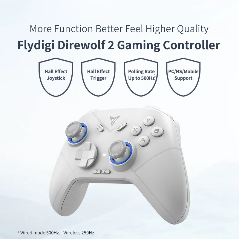 Flydigi Direwolf 2 /Direwolf 3 وحدة تحكم الألعاب اللاسلكية/السلكية تدعم الكمبيوتر/NINTENDO SWITCH/Android/iOS Gamepad للهاتف المحمول
