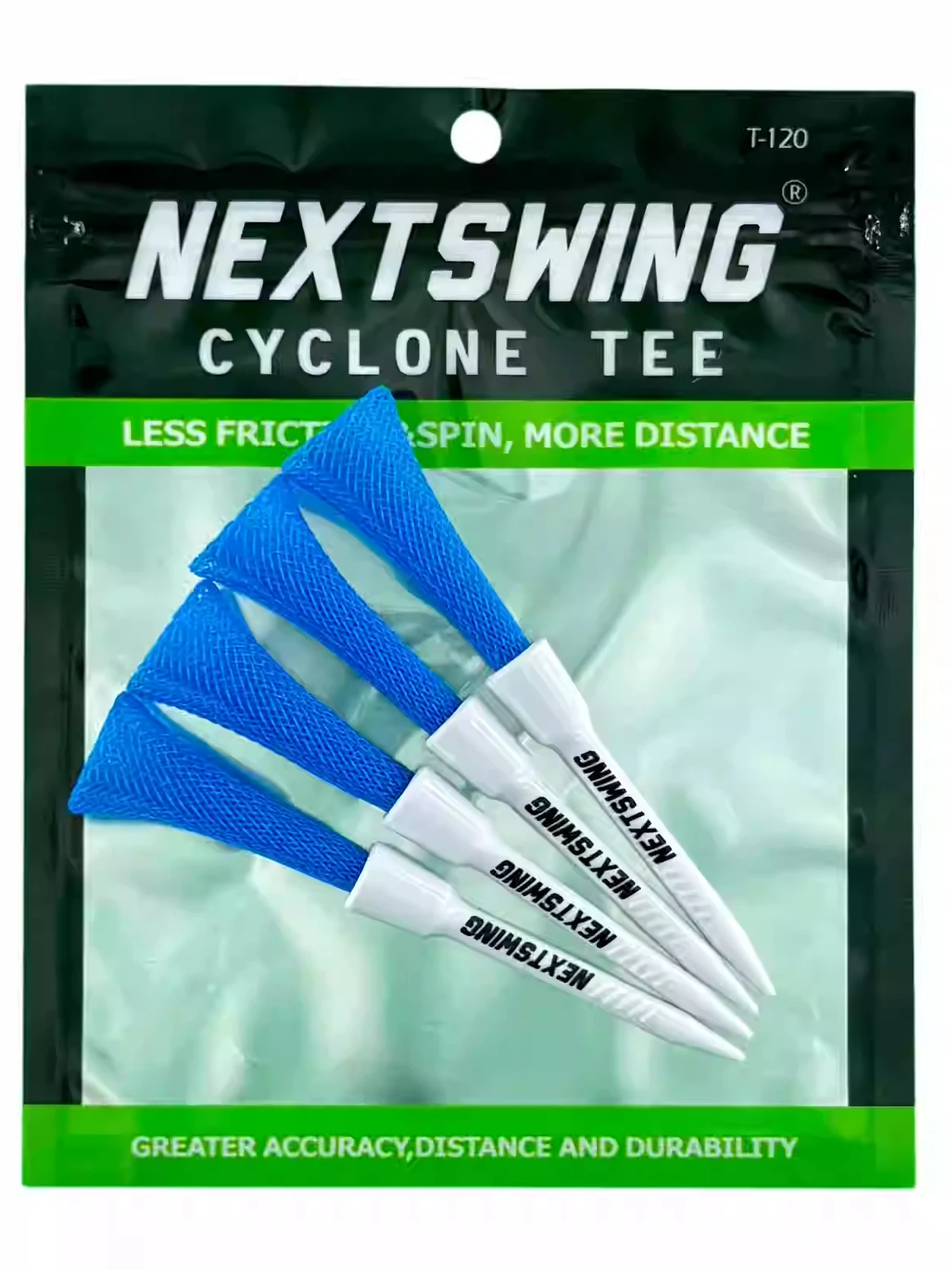 NextSwing Golf Silk Tennis Tee Niskie Opory Wysoka Elastyczność Siatka Driver Cyclone Ball Spike Tee do Piłek Golfowych Sport Fitness