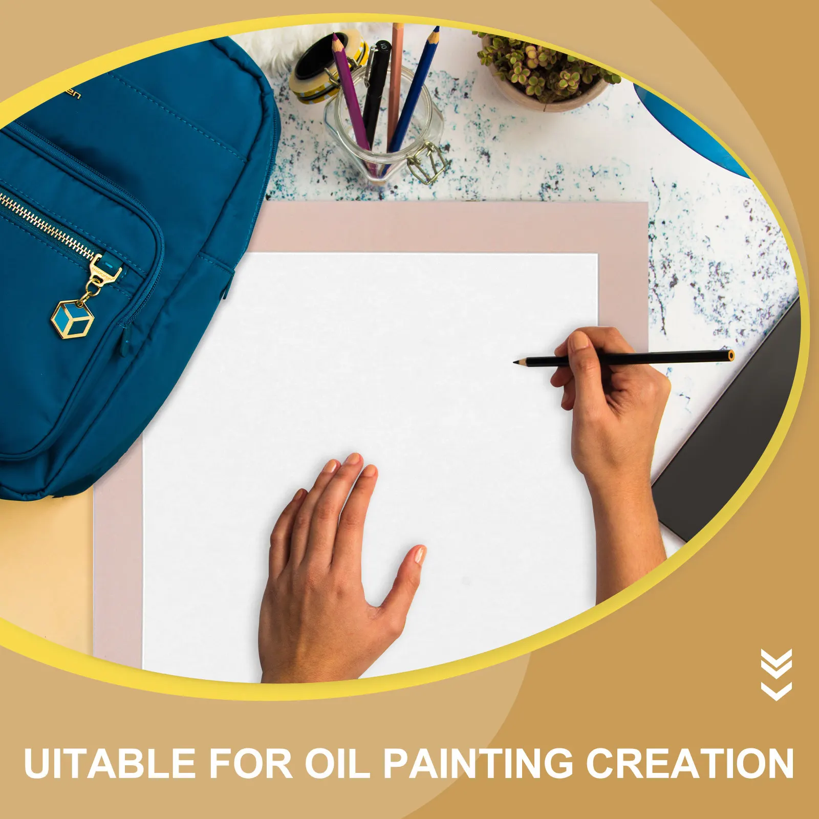 

Цветные плотные гладкие листы для рисования и творчества: для скетчинга, масляных маркеров, карандашей, школьных проектов и художественных работ