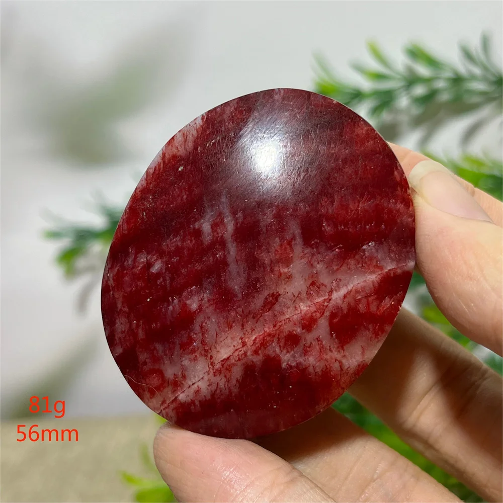 Red Moonstone Palm Natural Crystal Specimen  Quartz Reiki Beauty Minerals High Quality Healing Spiritual Home Decoration