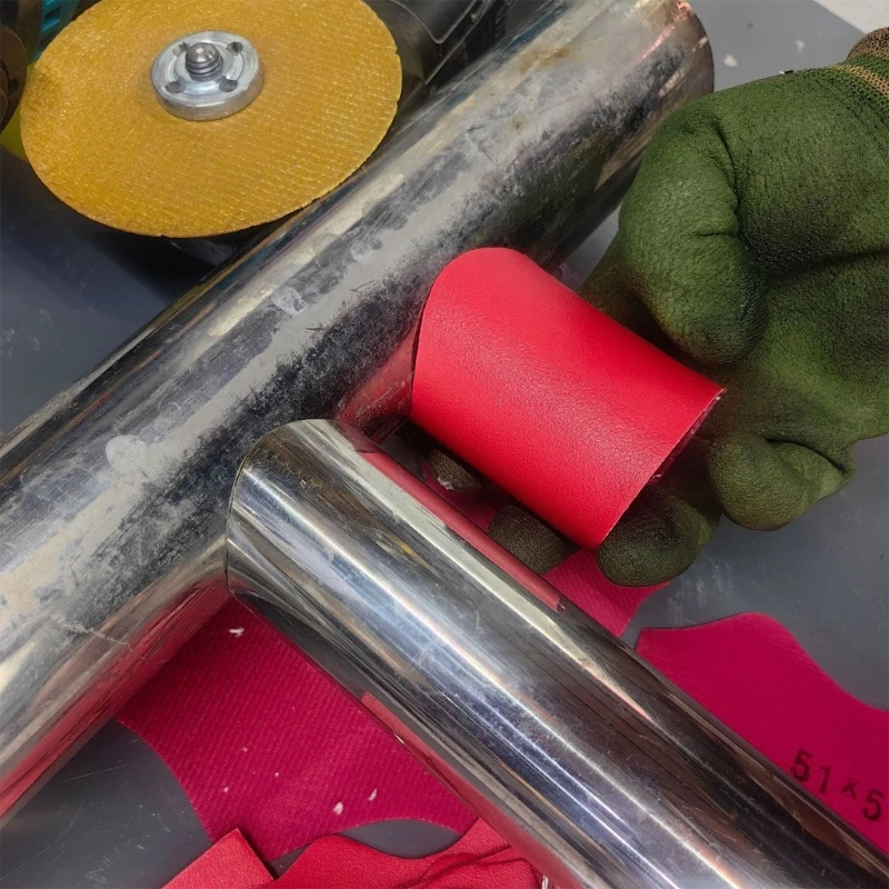 Professional High Accuracy Leather Pipe Saddles Template Tool For Accurate Grooving And Welding In Various Pipe Size 