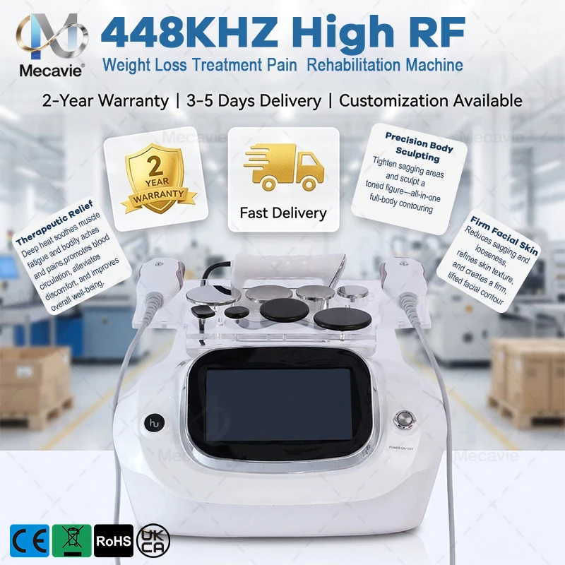 INDIBA 448KHZ Beauty Skin Rejuvenation Tecar Therapy Machine Upgraded Version Technological Advancements Slimming Pain Relief