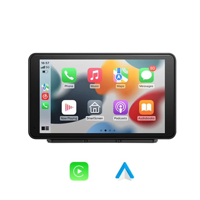 7 Inch Touch Screen GPS BT FM Smart Portable Wireless Carplay & Android Auto Car Radio Autoestereo Car Monitor