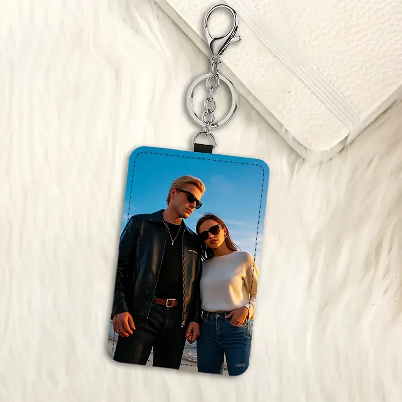 Custom photo card holder, suitable for friends and family, customised unique gift, a personalised gift cherished in the heart.