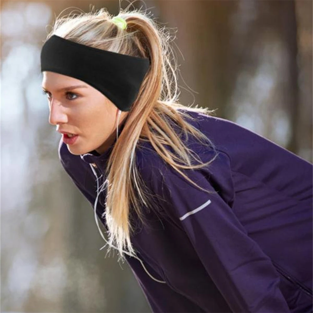 1/2/3PCS Winter Warm Ear Cover Headband Breathable Thermal Outdoor Sports Headwear Cycling Running Fitness Windproof Ear Cover