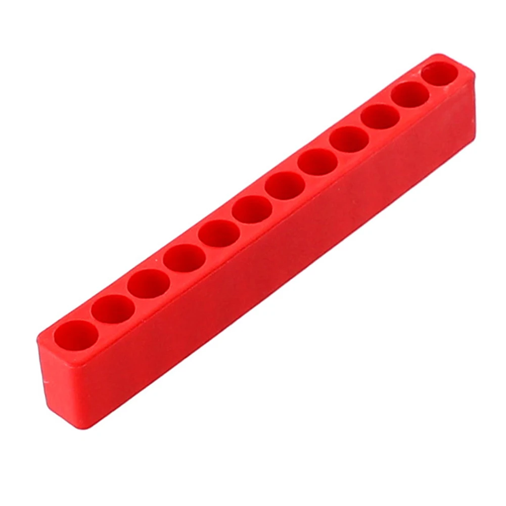 

For 1/4inch Hex Tool Bit Holder Holder Plastic Black Red Drill Bits Tool Hexagonal Shank Screwdriver Bit Holder Hand Tools New