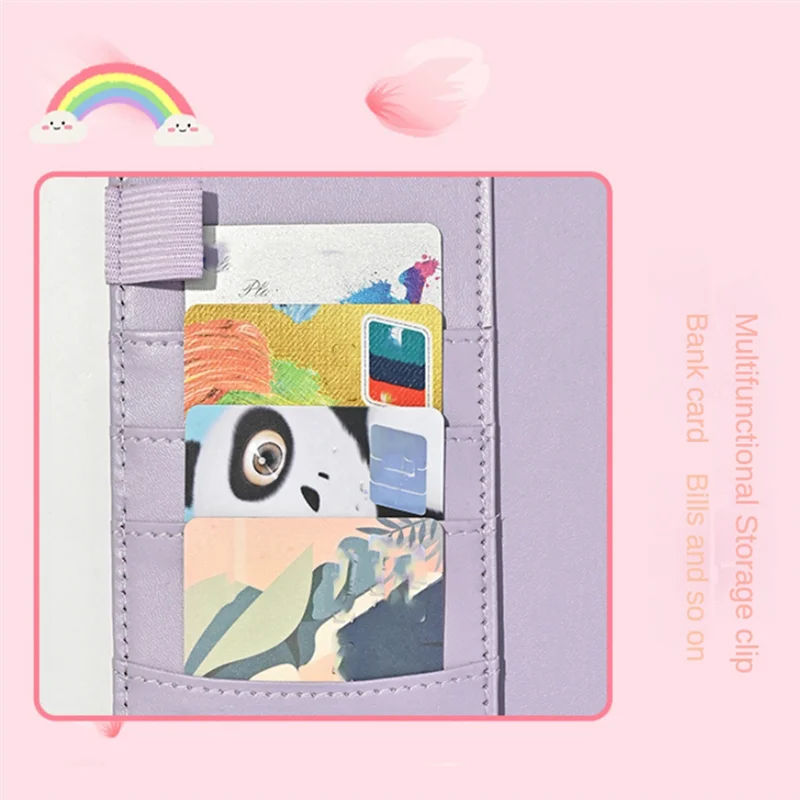 Popular 1 conjunto de pasta de orçamento A6, pasta de orçamento com envelopes com zíper, A