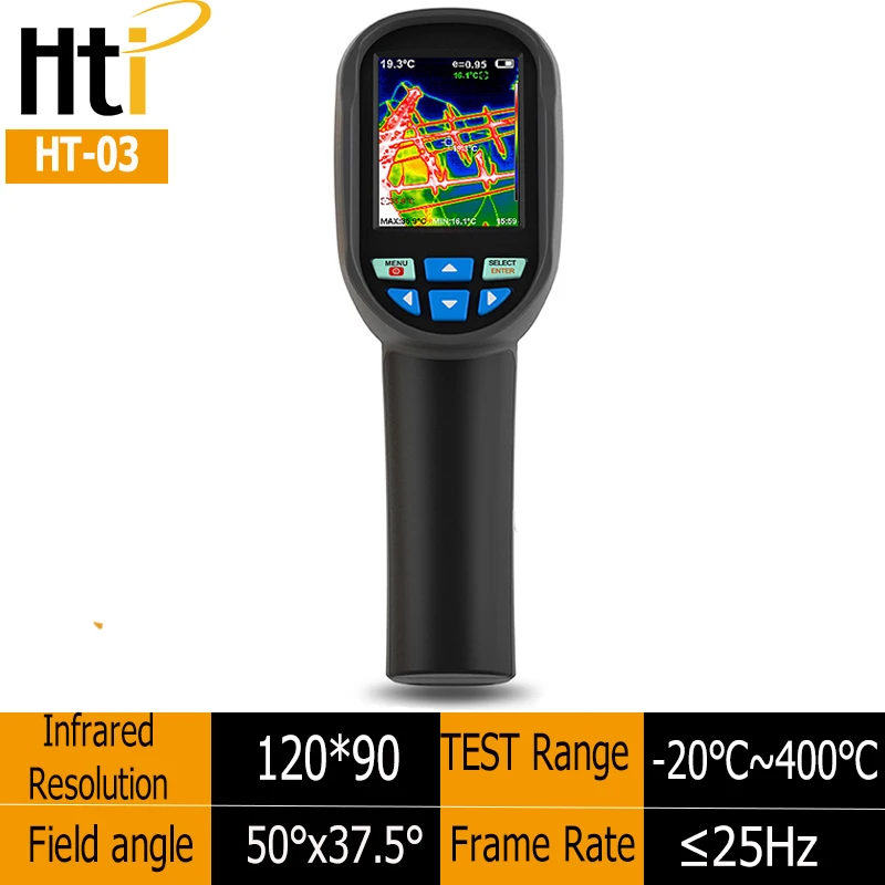 Hti 220*160/320*240/384*288 IR Pixels Handheld Thernal Imager Infrared Thermal Imaging Camera for Indrustrial Repair PCB