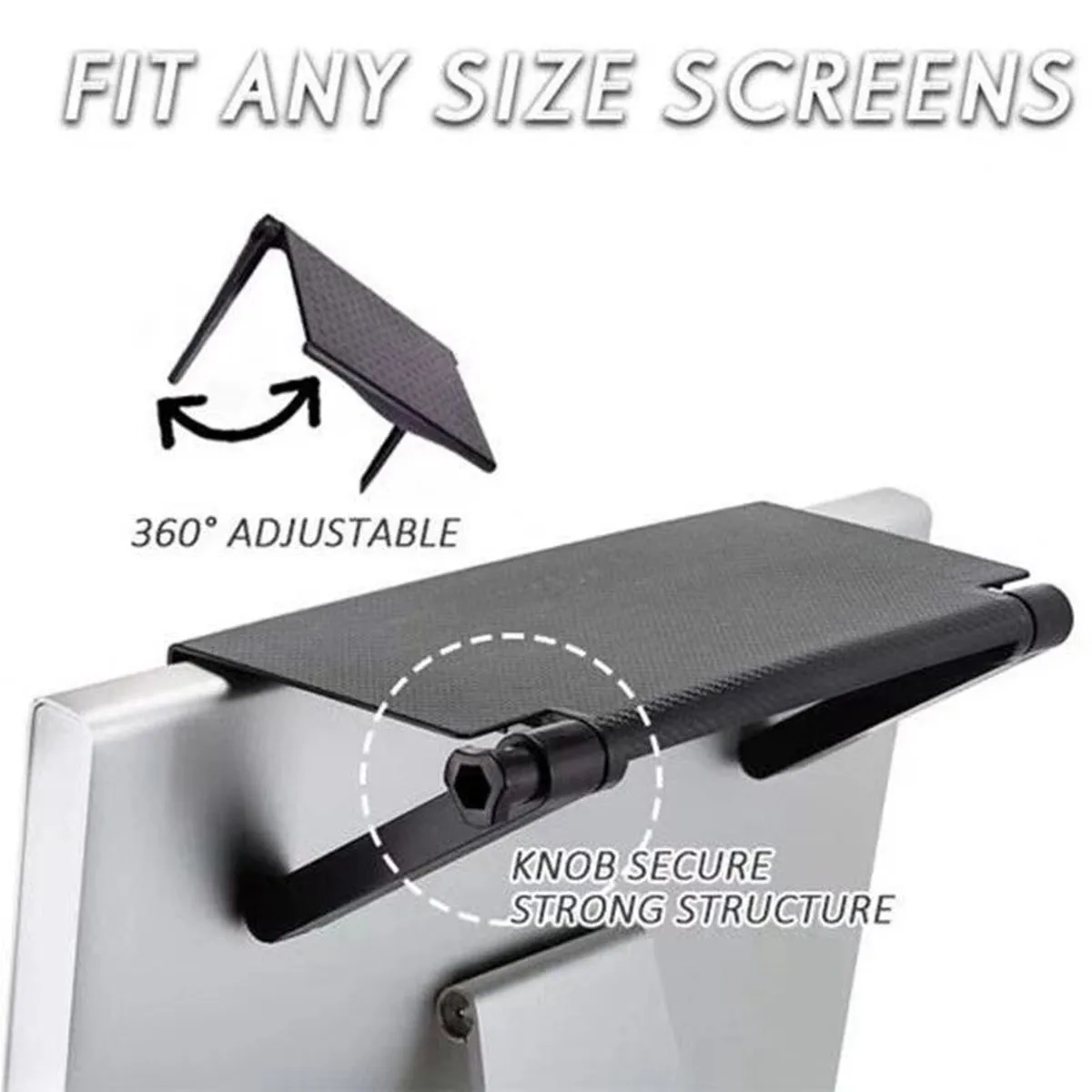 1 Piece Router Storage Rack, Punch-Free Set-Top Box Storage Rack Desktop Computer Monitor Storage Rack Screen Bracket