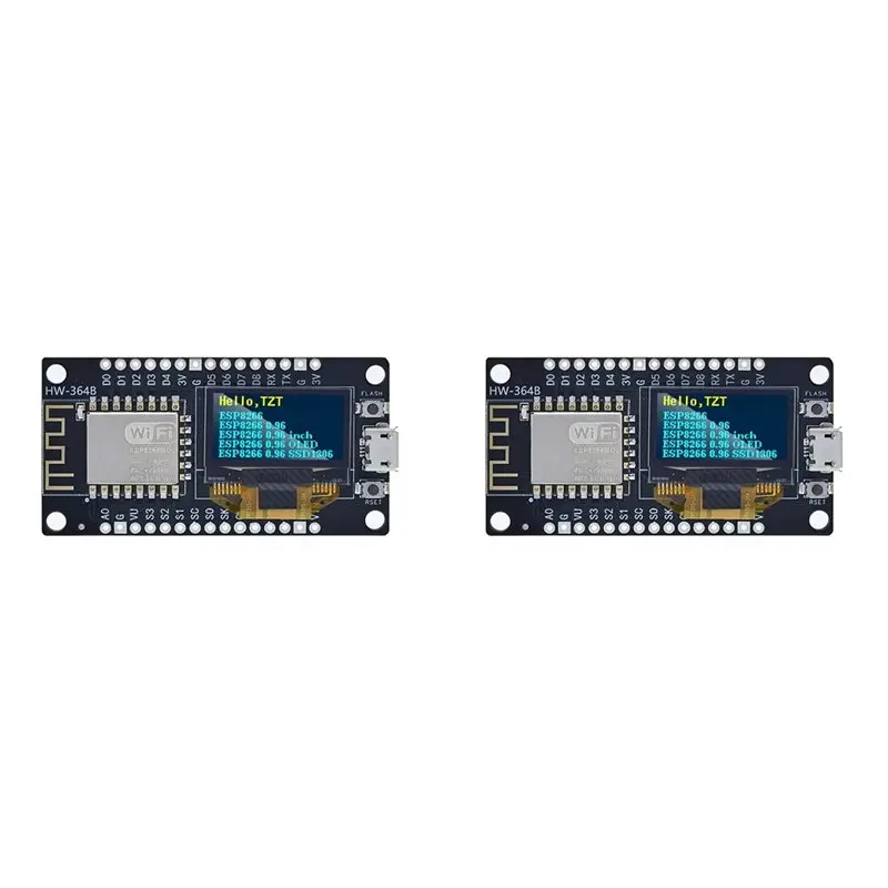 A97I-2X V3 Development Board With 0.96 Inch OLED Display CH340 ESP-12F Wifi Module Parts For Arduino/Micropython A