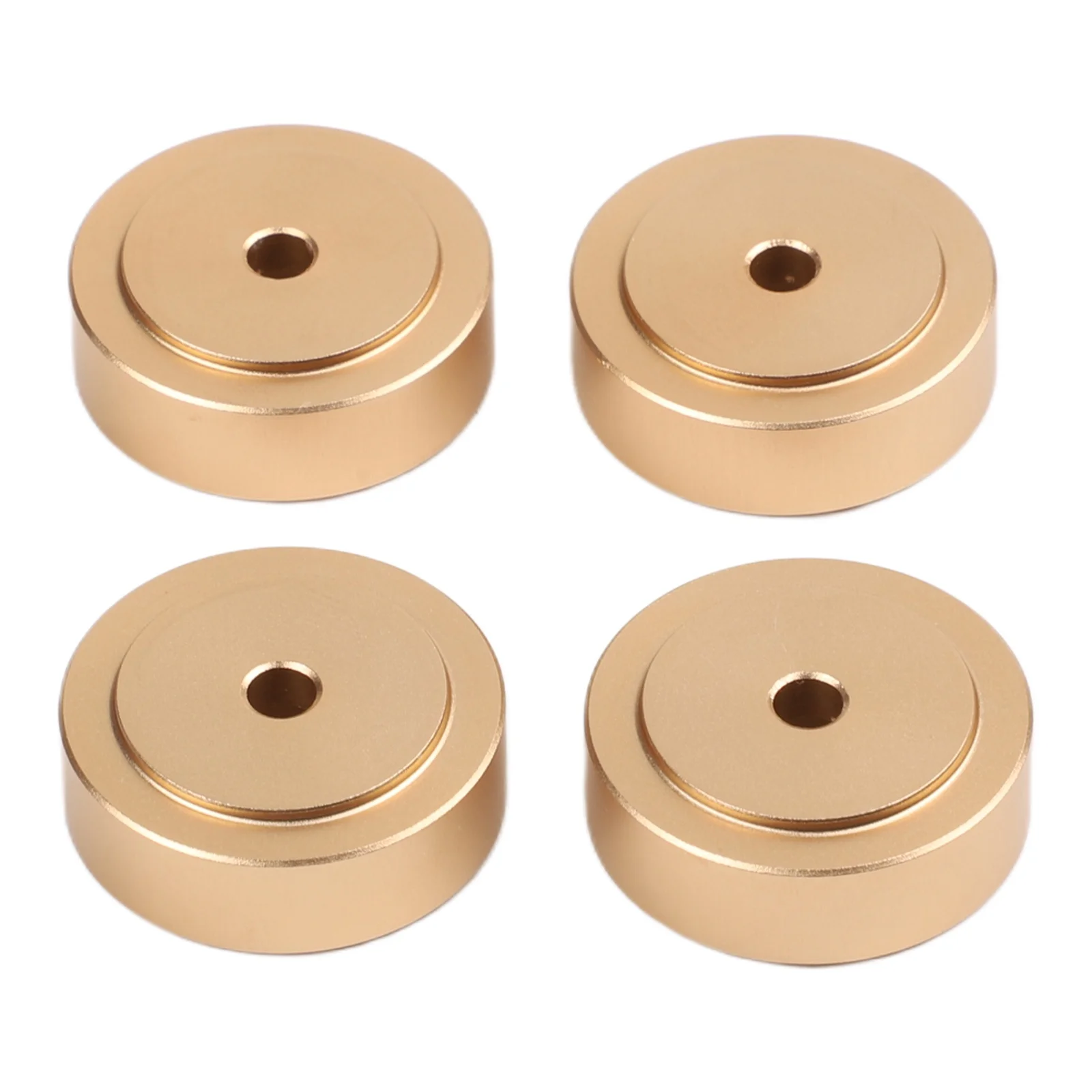 Chopping Board Feet in Brass with Non-Slip Rubber Pads for Stable Placement on for tile or Stainless Steel Countertops