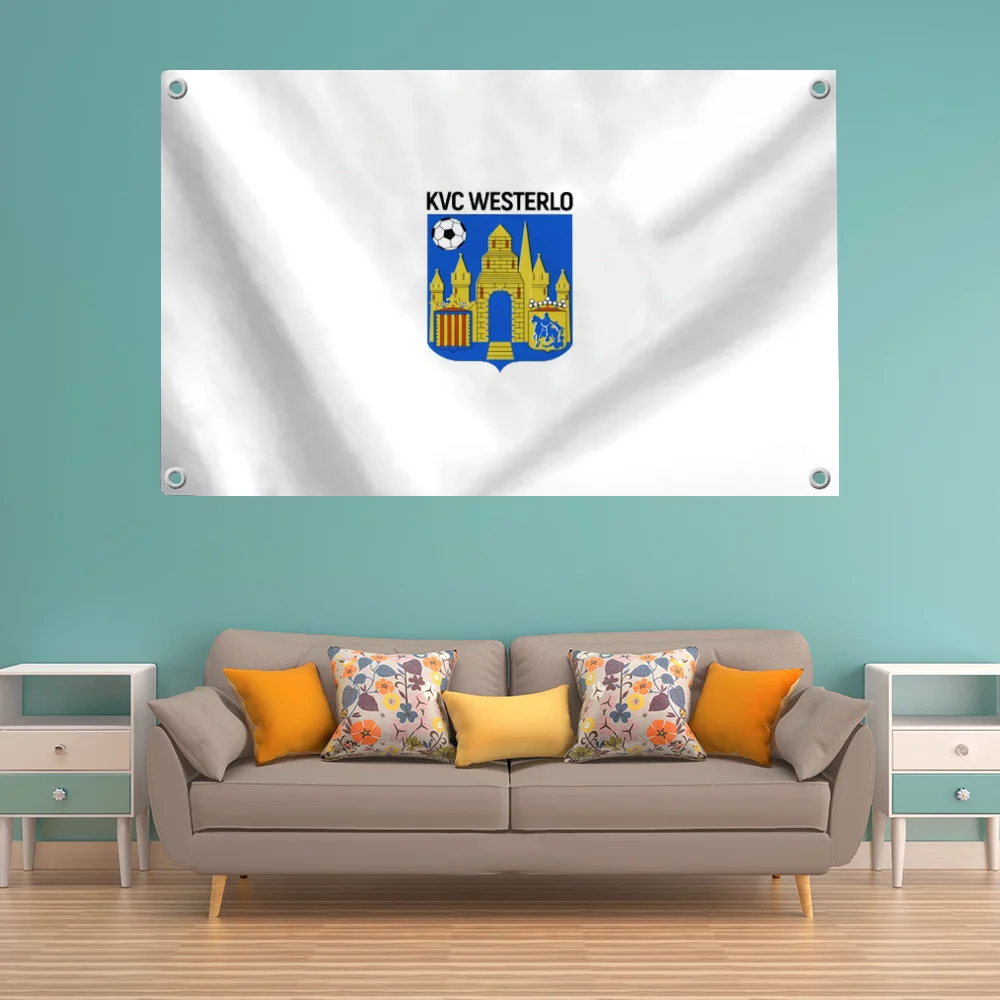 Funny Flag Pride Flag Flag to Hang Flags for Rooms Banner Kvc Westerlo Fc Outdoor Decorations Wall Decoration Room Decor Y2k