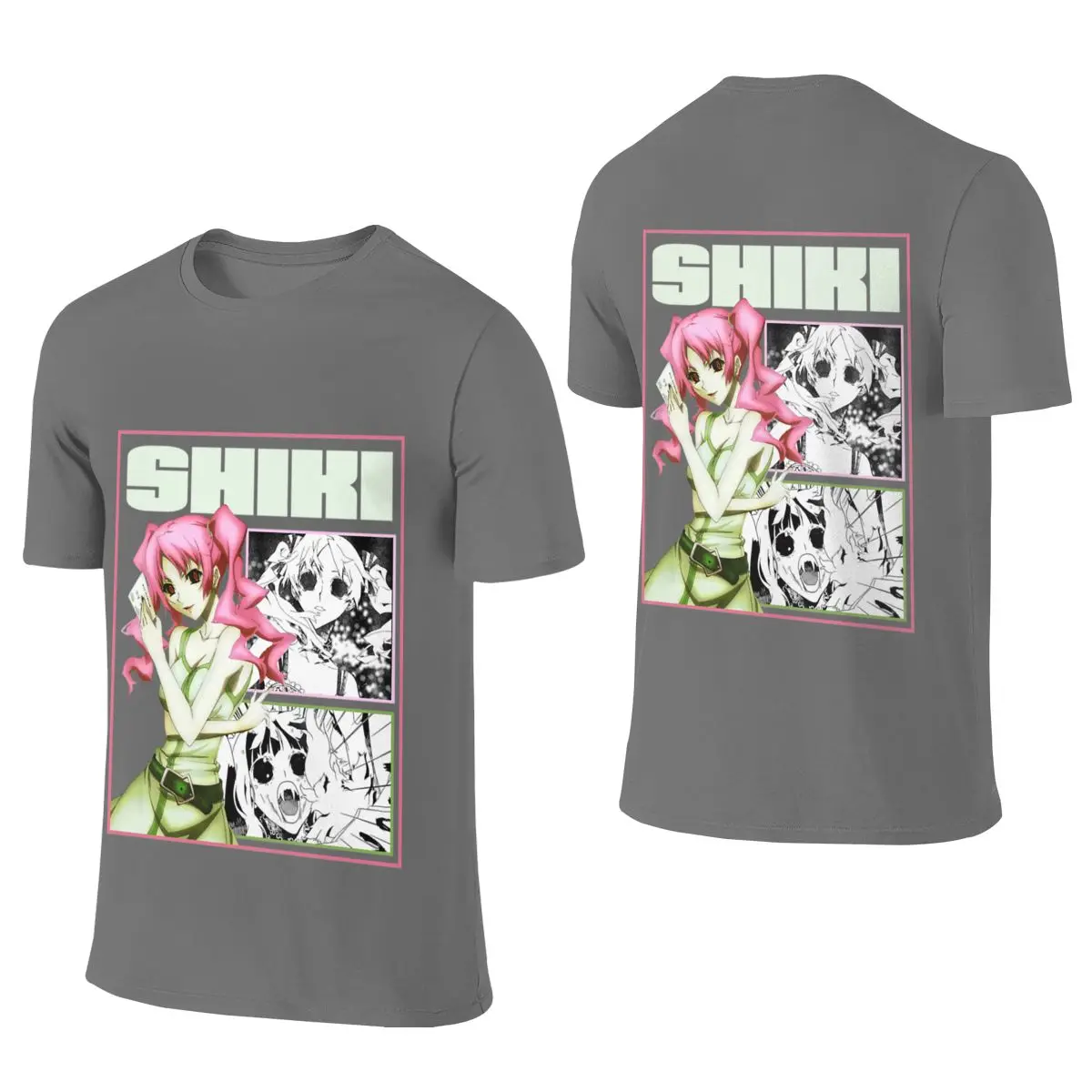 SHIKI Instagram Style Reversible T-shirt Versatile Simplicity Neat Stitching Tees