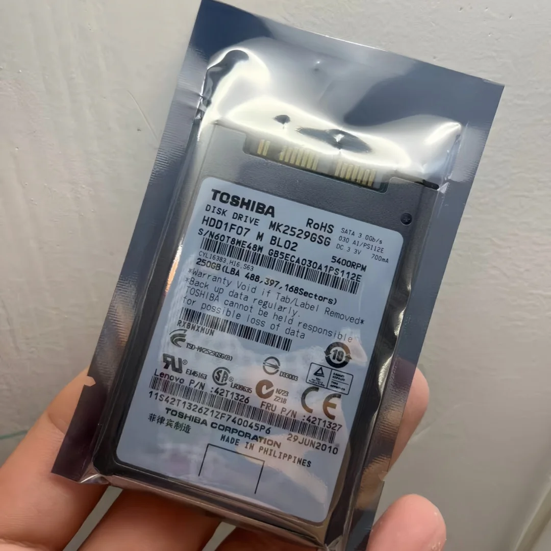 Original Toshiba 250GB 1.8