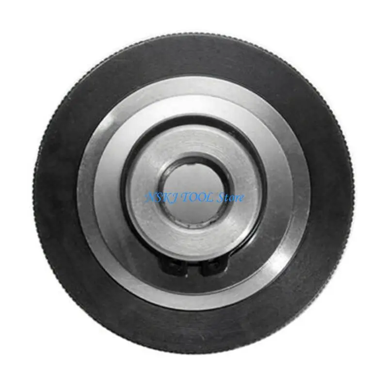 L8RC K01-50 50Mm Chuck Mini Woodworking Hand Chuck untuk dengan 3 Rahang & Pemasangan Batang Sekrup Ulir