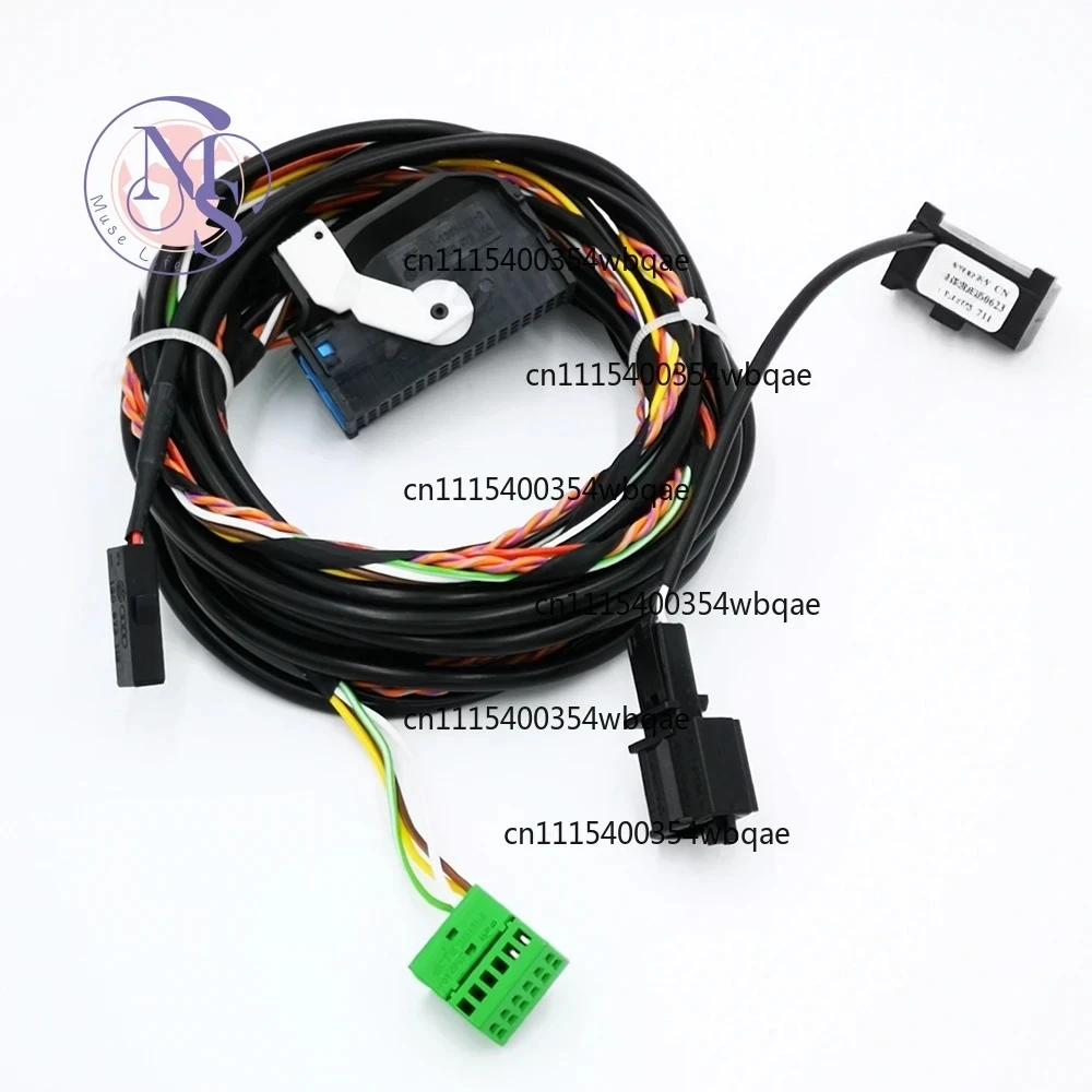ZOCI-FOR-8X0035447A Bluetooth Wiring Harness Cable with Microphone for RCD510 RNS510 Tiguan Golf GTI Jetta Passat CC