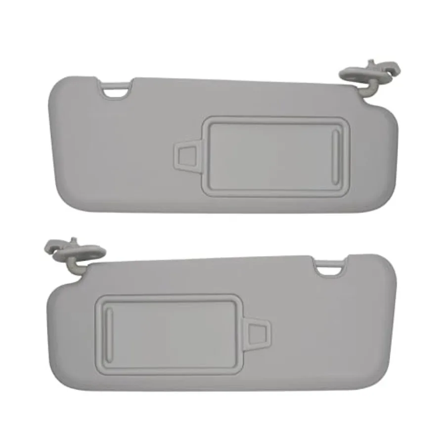 

and Sun Visor Compatible with Hyundai Elantra AD Sixth Gen 2017 2018 2019 2020 Replace 85210-F0100TTX 85220-F0100TTX Gray Witho