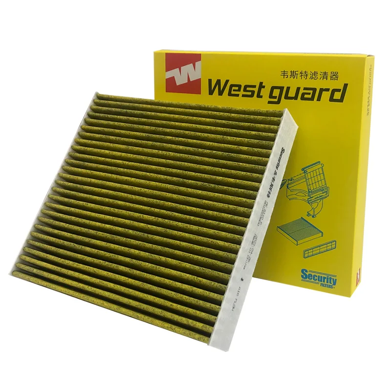 

WESTGUARD Activated Carbon Air Cabin Filter For GEELY ATLAS 1.5 1.8 2.0 2016- 8015012700 8022003800 8891352042 CUK21019 MK6110P