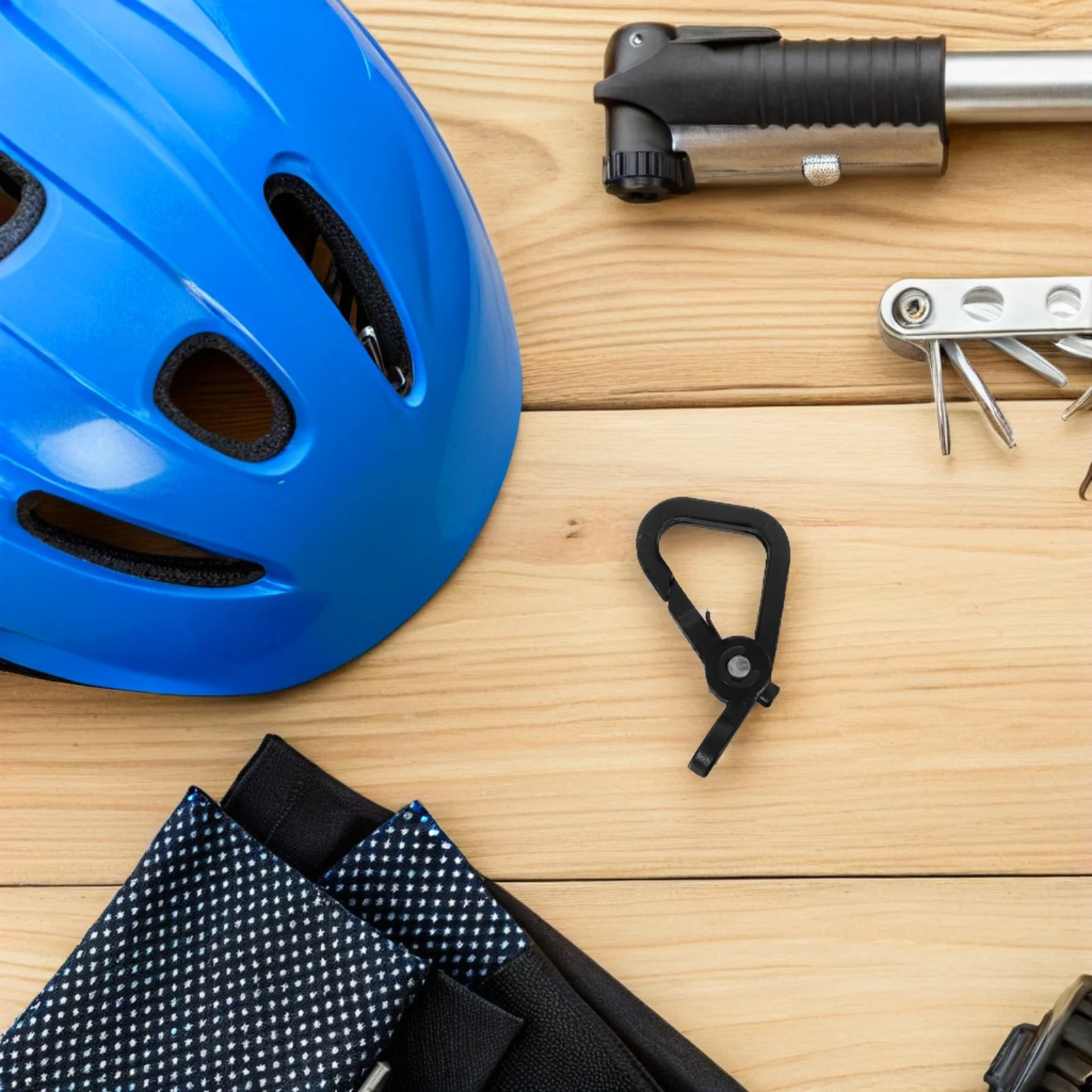 

2Pcs Motorcycle Handlebar Hook Universal Metal Hanger Luggage Organizer Black for Electric Scooter Motorbike Accessories